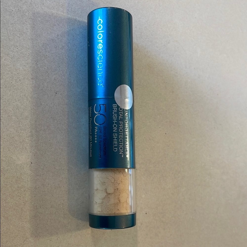 Colorescience unforgettable total protection brush on shield spf 50 unopened new